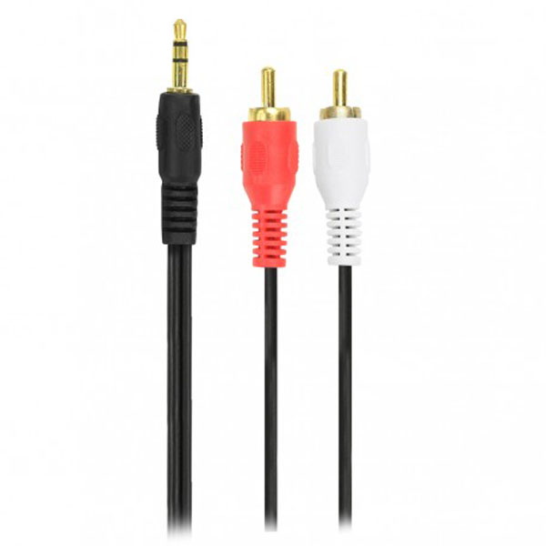 HY18.5005-3.5MM STEREO MALE-2RCA CABLE