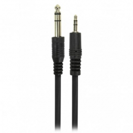 HY18.5008-3.5MM STEREO MALE TO 6.35MM STEREO MALE CABLE