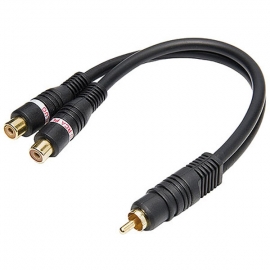 HY18.9008-2RCA FEMALE-RCA MALE CABLE