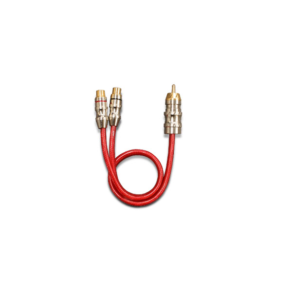 HY18.9012-RCA MALE TO 2RCA FEMALE CABLE