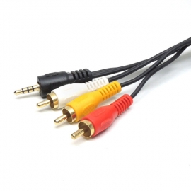 HY18.9024-3RCA-3.5MM 4C CABLE