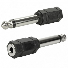 HY18.14006-6.35MM MONO PLUG TO 3.5MM MONO JACK