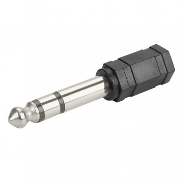 HY18.14011-6.35MM STEREO PLUG TO 3.5MM STEREO JACK