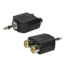 HY18.14012-3.5MM MONO PLUG TO 2RCA JACK