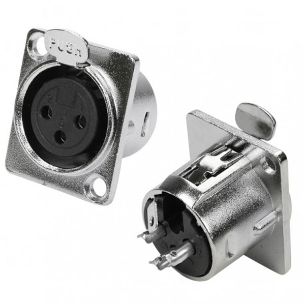 HY18.20025 XLR SOCKET FEMALE 3PIN