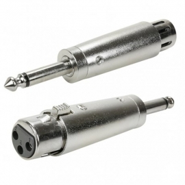 HY18.20051 6.35MM MONO PLUG TO XLR FEMALE