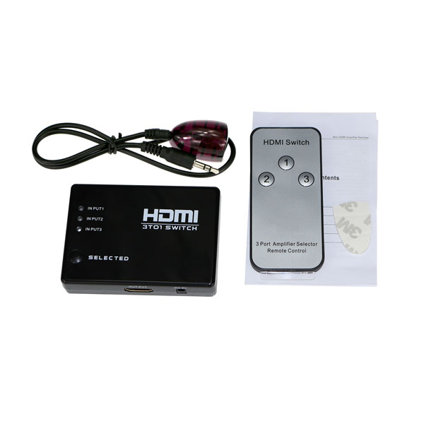 HY18.1007-HDMI SWITCH 3 TO 1