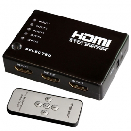 HY18.1008-HDMI SWITCH 5 TO 1