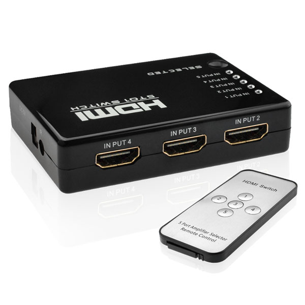 HY18.1008-HDMI SWITCH 5 TO 1